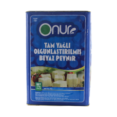 WHOLE FAT CLASSIC/EZINE/GREEK FETA/WHITE CHEESE 17KG ONUR (TURKISH)